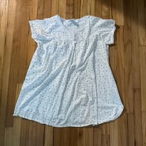 Twenty Nine Sears Floral Nightgown With Lace Triming